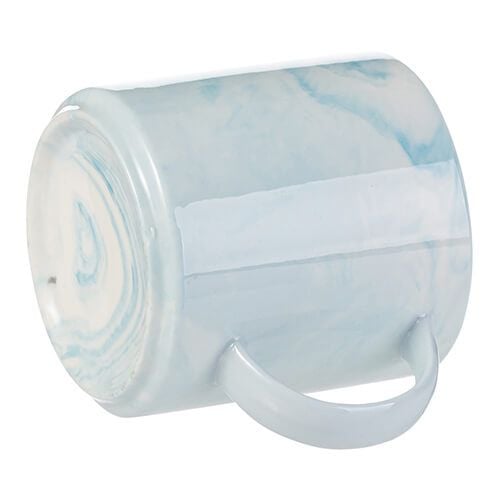 Kubek 350 ml do sublimacji - niebieski marmur zdjęcie 3