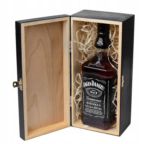 SKRZYNKA NA WHISKY JACK DANIELS PREZENT URODZINY 18 20 25 30 35 40 45 na Arena.pl