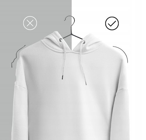 WIESZAKI NA UBRANIA UBRANIOWE WIESZAK DO SZAFY ODZIEŻOWE ZŁOTE 20 SZT na Arena.pl