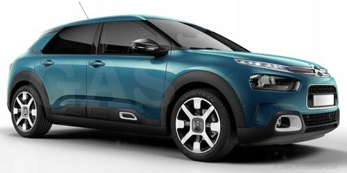 CITROEN C4 CATCUS - Listwy CHROM na drzwi boczne dekoracyjne chromowane na Arena.pl