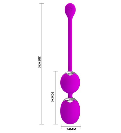 Silnie wibrujące kulki waginalne USB zdjęcie 5