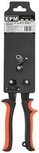 NOŻYCE DO BLACHY PROSTE CR-V 250 - E-410-0002 na Arena.pl