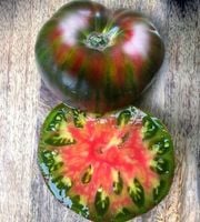 POMIDOR ANANASOWY CZARNY WCZESNA PRZEPYSZNA WIELOKOLOROWA ODMIANA NASIONA