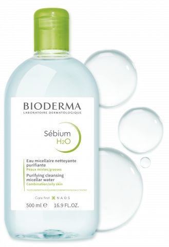 x2 Bioderma Sebium H2O płyn micelarny do skóry tłustej i mieszanej 500ml na Arena.pl