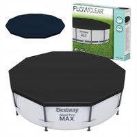 Plandeka do basenu ze stelażem - rozmiar 366 cm #58037