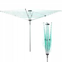 SUSZARKA NA PRANIE OGRODOWA PIONOWA STOJĄCA OBROTOWA DUŻA POKROWIEC