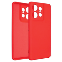 beline etui silicone motorola edge 50pro czerwony/red