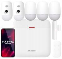 Zestaw Alarmowy Hikvision AX Pro WiFi 2x PIR Z Kamerą + 2x PIR Aplikacja