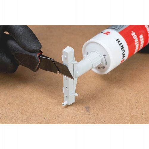 Nóż Nożyk Monterski Tapeciak Z Odłamywanym Ostrzem SUPER OSTRY 18mm WURTH na Arena.pl