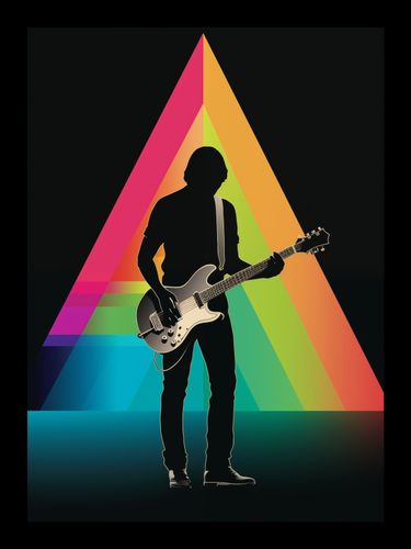 Plakat 13x18cm Pryzmat przez Gitarę na Arena.pl