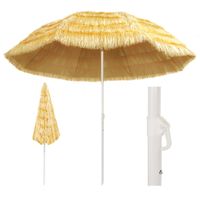 Parasol plażowy w stylu hawajskim, naturalny, 300 cm