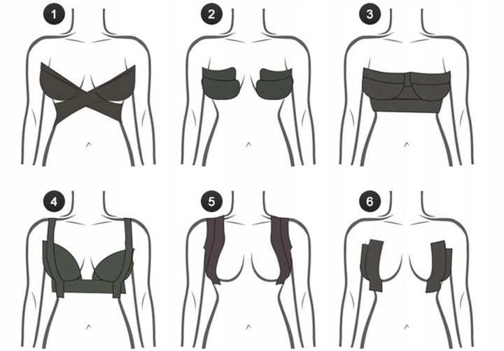 ORYGINALNA TAŚMA UNOSZĄCA PODTRZYMUJĄCA MODELUJĄCA BIUST SUKNIA GOŁE zdjęcie 14