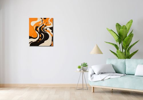 Obraz 50x60cm Tańczący Atrament na Arena.pl