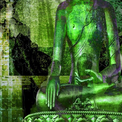Deco Panel, Budda i abstrakcyjne tło 1 120x80 na Arena.pl