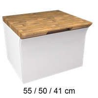 Szafka łazienkowa pod umywalkę 55/50/41 cm podwieszana