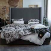 Pościel The Lover's Tale Grey DecoFlux 200x220 cm 2 sztuki 50x70 cm