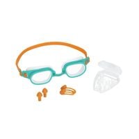 okulary pływackie bestway aquanaut essential z akcesoriami