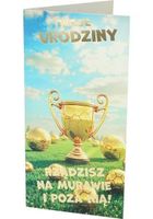 karta urodzinowa - ustawiany wiek (naklejki) a ur-033
