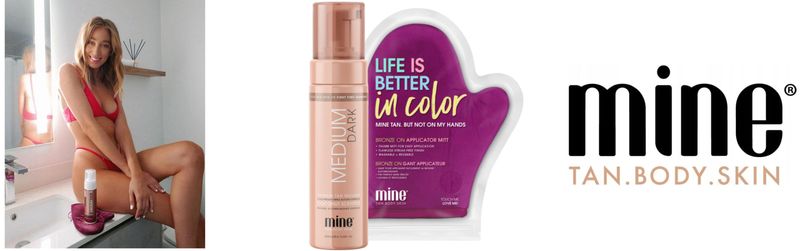 MineTan Medium Dark Pianka Samoopalająca 200ml + Rękawica zdjęcie 8