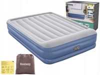 Materac Dmuchany Dwuosobowy Łóżko z Pompką 230V Bestway 67630 MODEL