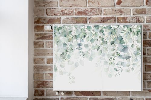 MASKOWNICA Magnetyczna Grzejnika Magnes Akwarelowe Listki 120cm x 60cm na Arena.pl