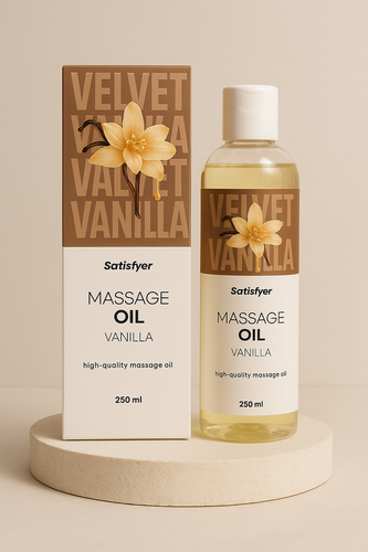 Olejek Do Masażu O Zapachu Wanilii Satisfyer Vanilla 250 Ml na Arena.pl