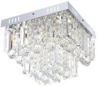 Lampa sufitowa glamour Cleo 68594-6A nad stół LED 18W chrom