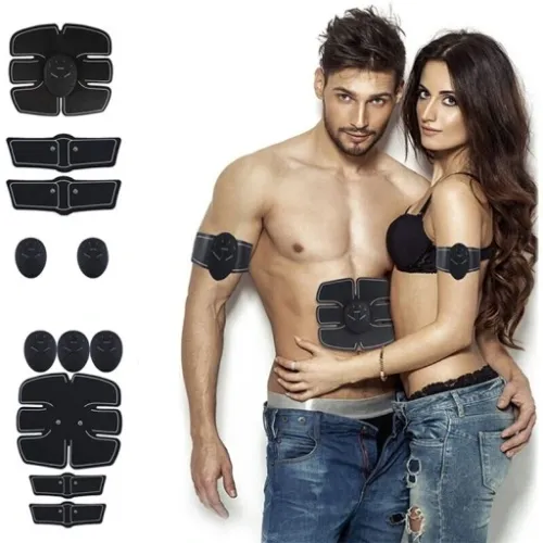 ELEKTROSTYMULATOR STYMULATOR MIĘŚNI BRZUCHA I RAMION EMS 3X na Arena.pl