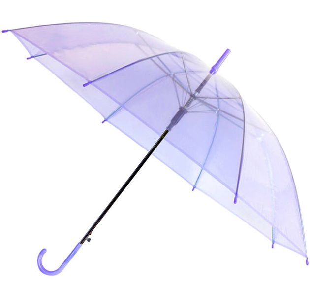 Składany PARASOL parasolka 91cm transparentny fiolet BQ13C na Arena.pl