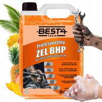 PASTA BHP ŻEL DO MYCIA RĄK Z AKTYWNYM TLENEM JAKOŚĆ PLUS BEST4TECH 5L