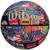 Piłka do koszykówki Wilson NBA All Team Retro Ball WZ4028501XB r. — Rozmiar: 7