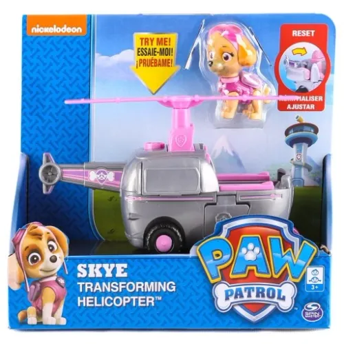 PSI PATROL TRANSFORMUJĄCY HELIKOPTER FIGURKA SKYE na Arena.pl