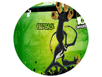 Opłatek na tort Ben 10