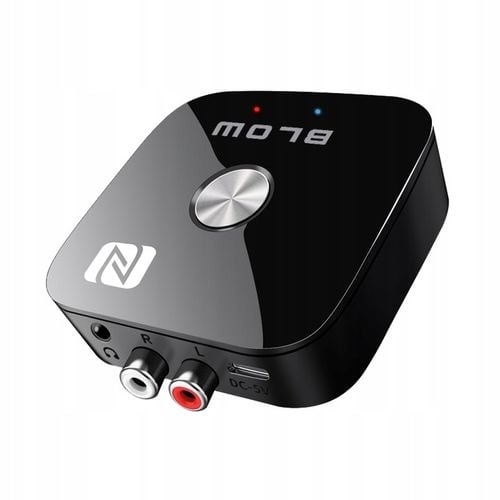 ADAPTER ODBIORNIK DO WIEŻY BLUETOOTH 5.3 NFC AUX RCA USB PILOT ZESTAW na Arena.pl