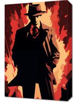 Obraz 40x60cm Tajemniczy Detektyw