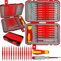 PROFESJONALNY ZESTAW ŚRUBOKRĘTÓW DLA ELEKTRYKA 29 ELEMENTÓW HOLDX