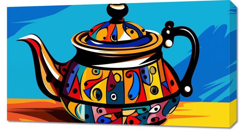 Obraz 90x50cm Może Herbatki? zdjęcie 1