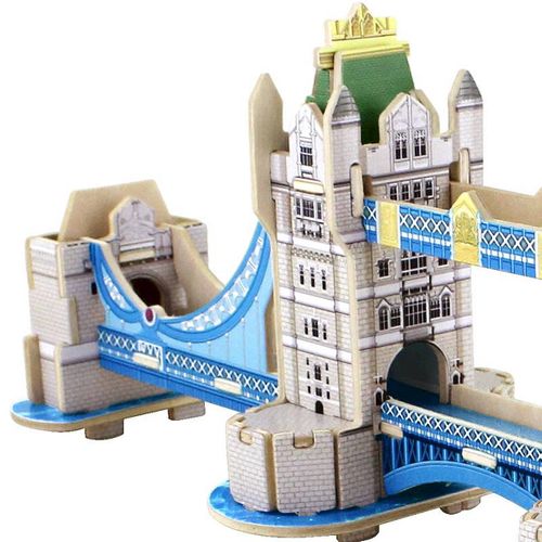 ROBOTIME Drewniane Puzzle 3D Model Tower Bridge na Arena.pl
