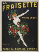 Plakat 15x20cm The Fraisette, Cappiello Vintage do Salonu