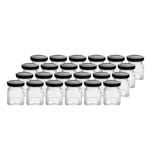 Pojemniki na przyprawy 24 szt 120ml organizer słoiczki słoiki na Arena.pl