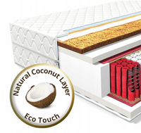 MATERAC COMFORT STRONG 160x200 KOKOS, SPRĘŻYNY KIESZENIOWE 22cm