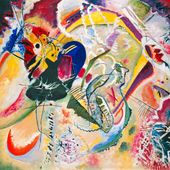 Plakat 50x50cm Improvisation 35, Wassily Kandinsky Vintage Salon