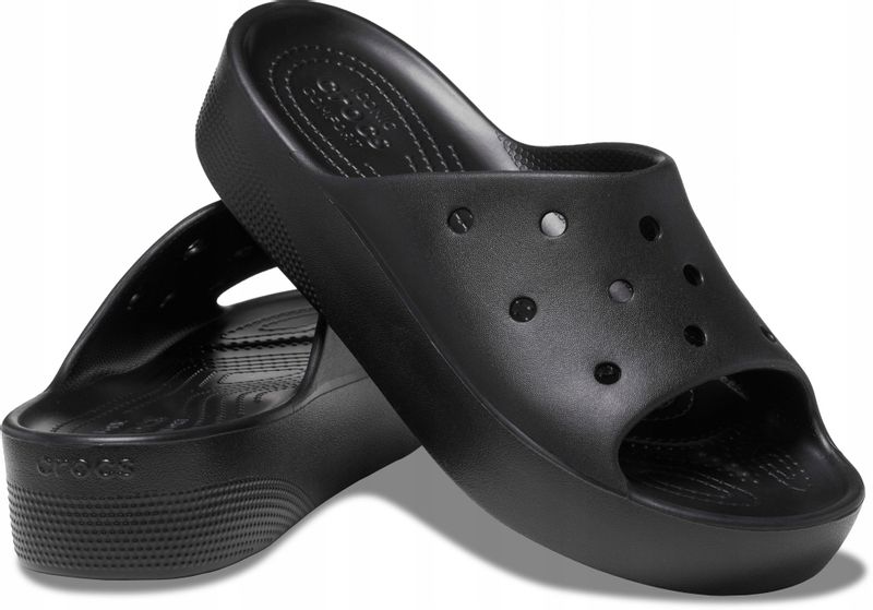 Klapki Damskie Lekkie Buty Crocs Platform 37-38 zdjęcie 2