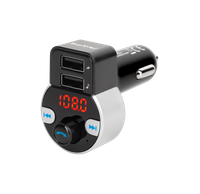 Transmiter FM Peiying BT, 2xUSB, ładowarka URZ0481