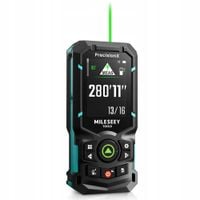 DALMIERZ Z ZIELONYM LASEREM CYFROWY MIERNIK ODLEGŁOŚCI 18 FUNKCJI 120m LCD