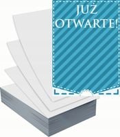 Ulotki A4 reklamowe firmowe 1000szt projekt w cenie JUŻ OTWARTE