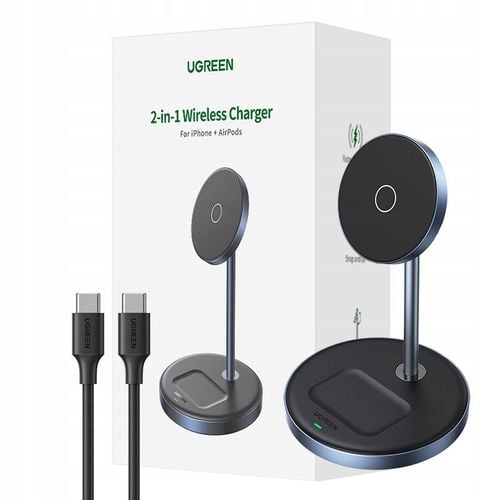 ŁADOWARKA BEZPRZEWODOWA 2IN1 UGREEN na Arena.pl