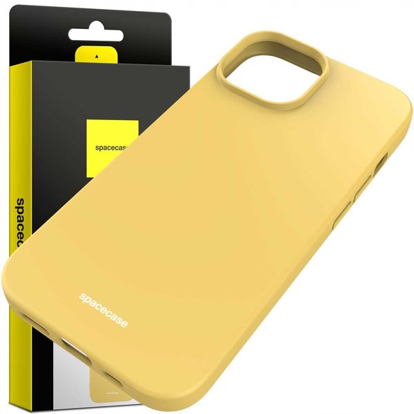 Spacecase Silicone Case Iphone 15 Yellow zdjęcie 10