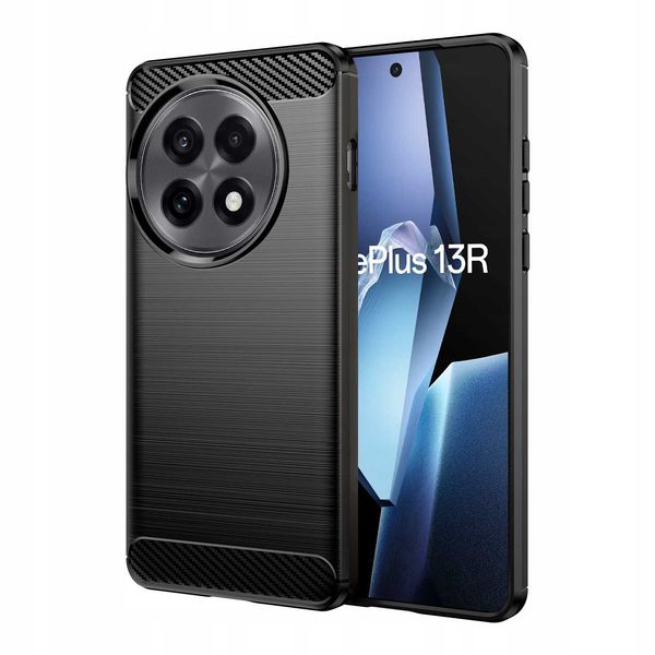Spacecase Carbon Oneplus 13R Black zdjęcie 2