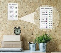 TABLICA MOTYWACYJNA DLA DZIECI LISTA OBOWIĄZKÓW